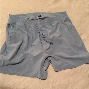 Men’s VRST Light Blue Athletic Shorts Lined size Large Like New worn once